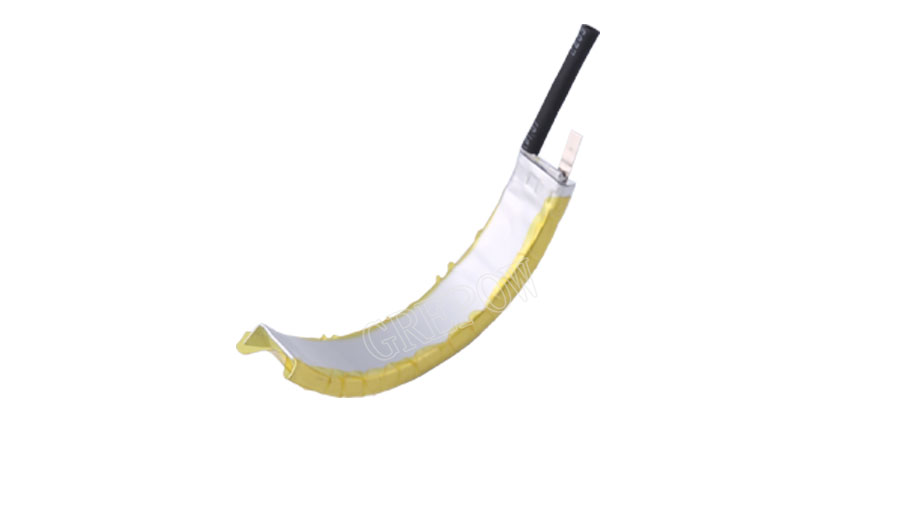 弯形电池 弯曲形状聚合物锂电池