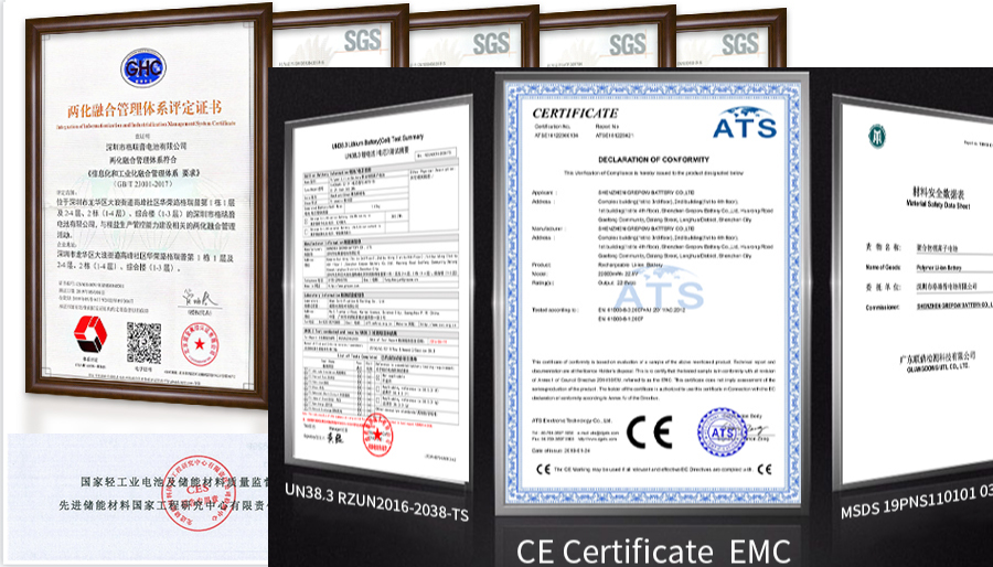 镍氢电池产品认证证书