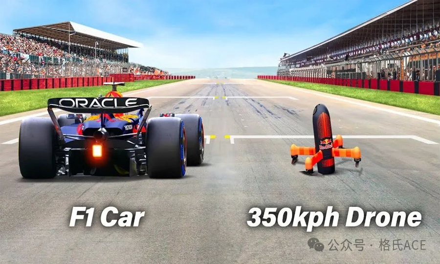 全球最快速无人机_VS_F1赛车谁是最终赢家？