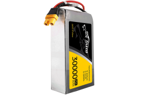 30000mAh 22.2V软包无人机锂电池 放电25C Tattu